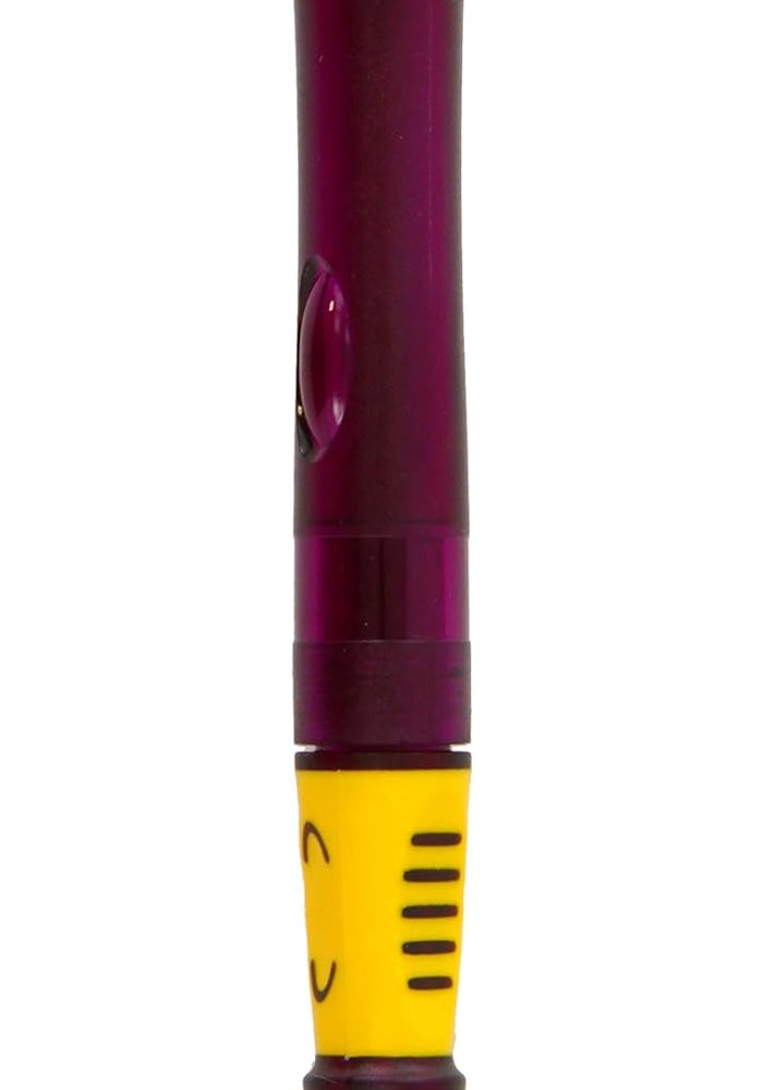 Pelikan Pelikano Jr. Fountain Pen for Left-Handed Users with 6 Blue Ink Cartridges - Image 2